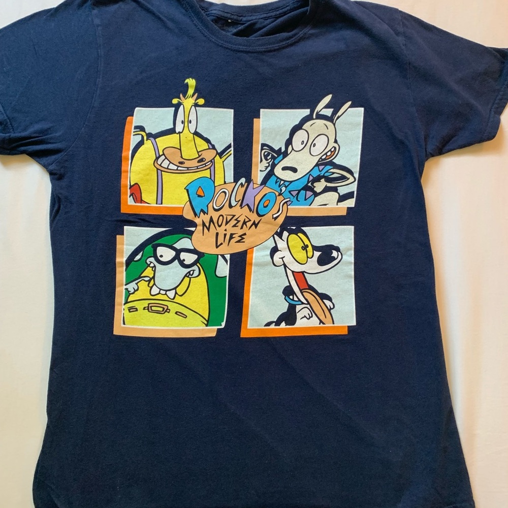 Rocko's Modern Life Characters Tee